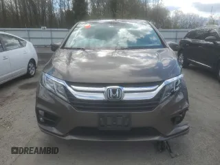 2019 Honda Odyssey EX-L with VIN 5FNRL6H73KB137053, listed as a Copart auction lot 53094245 with 38,081 mi miles and Salvage Title. Bid and sale history available at carsss.com. Image 5.
