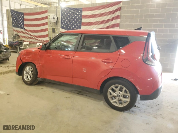 2024 Kia Soul LX with VIN KNDJ23AUXR7220381, listed as a Copart auction lot 51016305 with 12,897 mi miles and Salvage Title. Bid and sale history available at carsss.com. Image 2.
