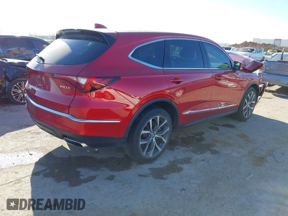 2022 Acura MDX Technology с VIN 5J8YD9H49NL002095, выставлен на аукционе IAAI как лот 41808603 с пробегом Не указан миль и . История ставок и продаж доступна на DreamBid. Изображение 4.