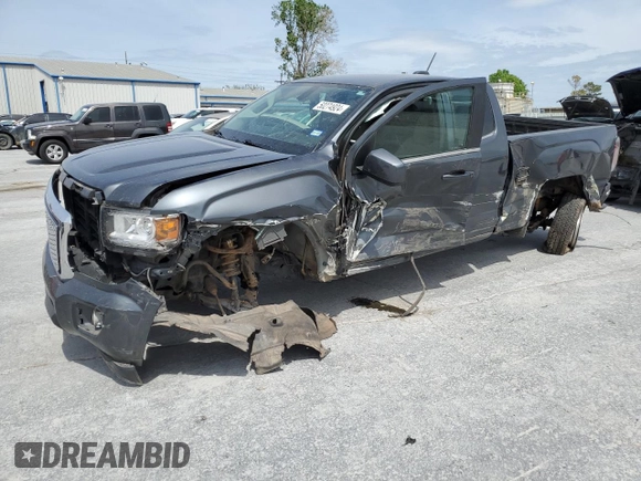 2016 GMC Canyon 2WD SLE with VIN 1GTH5CEA6G1288652, listed as a Copart auction lot 50274924 with 57,033 mi miles and Salvage Title. Bid and sale history available at carsss.com. Image 1.