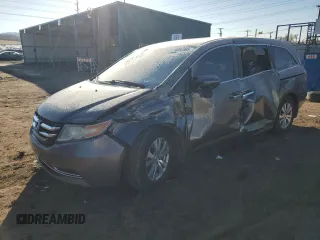 2016 Honda Odyssey SE with VIN 5FNRL5H39GB010435, listed as a Copart auction lot 48032595 with 141,955 mi miles and Salvage Title. Bid and sale history available at carsss.com. Image 1.