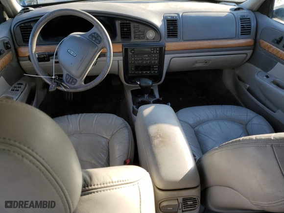 2001 Lincoln Continental with VIN 1LNHM97V81Y730413, listed as a Copart auction lot 46243515 with 213,283 mi miles and Clean Title. Bid and sale history available at carsss.com. Image 8.