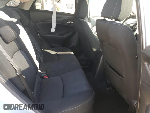2021 Mazda CX-3 Sport with VIN JM1DKDB79M1515642, listed as a Copart auction lot 44647155 with 37,787 mi miles and Salvage Title. Bid and sale history available at carsss.com. Image 12.