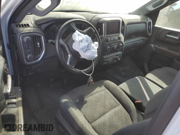 2021 Chevrolet Silverado 1500 LT with VIN 1GCRYDED9MZ114437, listed as a Copart auction lot 72253114 with Not Provided miles and Salvage Title. Bid and sale history available at DreamBid. Image 8.