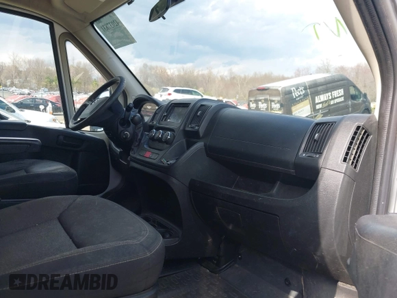 2017 Ram ProMaster Cargo with VIN 3C6TRVAG8HE501515, listed as a IAAI auction lot 42037831 with 174,169 mi miles and . Bid and sale history available at DreamBid. Image 5.