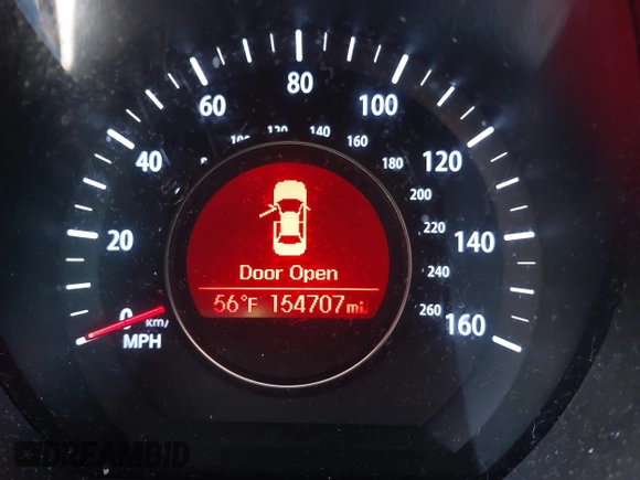 2012 Kia Optima EX with VIN 5XXGN4A72CG010664, listed as a IAAI auction lot 41824532 with 154,707 mi miles. Bid and sale history available at carsss.com. Image 16.