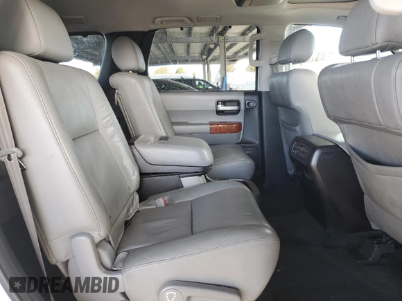 2018 Toyota Sequoia Platinum with VIN 5TDDY5G17JS165287, listed as a Copart auction lot 48534145 with 96,526 mi miles and Salvage Title. Bid and sale history available at carsss.com. Image 11.