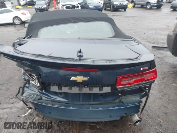 2015 Chevrolet Camaro LT with VIN 2G1FF3D3XF9273985, listed as a IAAI auction lot 41430784 with 91,994 mi miles. Bid and sale history available at carsss.com. Image 17.