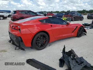 2019 Chevrolet Corvette Z51 2LT with VIN 1G1YK2D78K5123303, listed as a Copart auction lot 70470654 with 25,179 mi miles and Salvage Title. Bid and sale history available at carsss.com. Image 3.