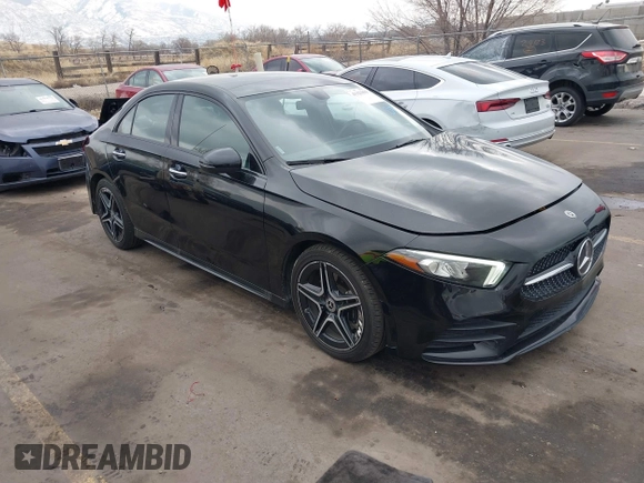 2020 Mercedes-Benz A 220 with VIN W1K3G4FB5LJ223020, listed as a IAAI auction lot 41323859 with 93,350 mi miles and . Bid and sale history available at DreamBid. Image 1.