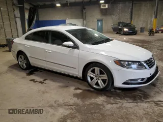 2014 Volkswagen CC R-Line with VIN WVWBN7AN2EE535385, listed as a Copart auction lot 81300224 with 91,953 mi miles and Salvage Title. Bid and sale history available at carsss.com. Image 4.