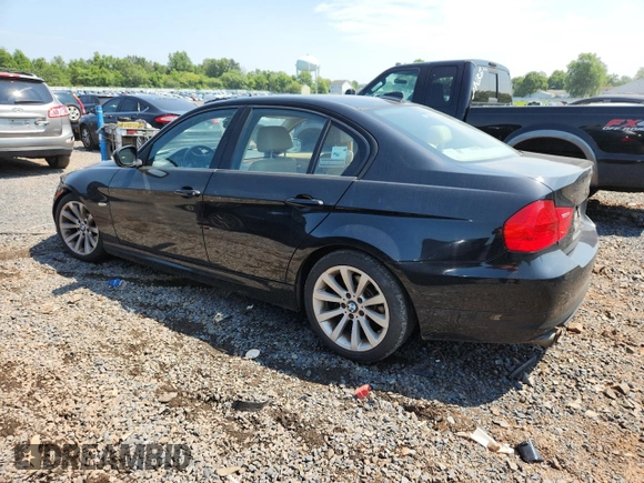 2011 BMW 3 Series 328i with VIN WBAPH5C5XBF093456, listed as a Copart auction lot 63053125 with Not provided miles and Salvage title. Bid and sale history available at DreamBid. Image 2.