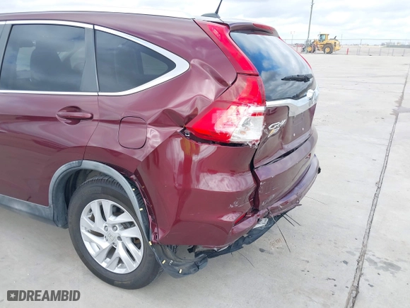 2016 Honda CR-V EX-L with VIN 2HKRM3H74GH502182, listed as a IAAI auction lot 41490125 with 45,100 mi miles. Bid and sale history available at carsss.com. Image 6.