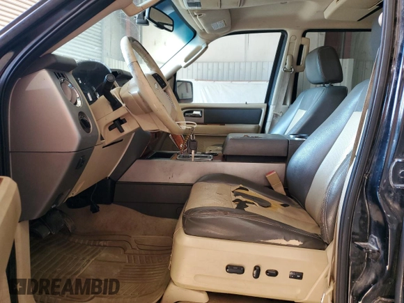 2007 Ford Expedition EL Eddie Bauer with VIN 1FMFK17507LA39140, listed as a Copart auction lot 66208174 with 261,227 mi miles and Clean Title. Bid and sale history available at carsss.com. Image 7.