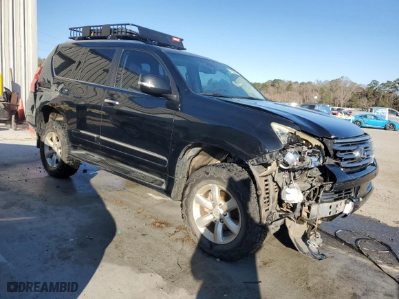 2010 Lexus GX 460 Premium with VIN JTJJM7FX7A5012055, listed as a Copart auction lot 87625605 with 189,703 mi miles and Salvage Title. Bid and sale history available at carsss.com. Image 4.