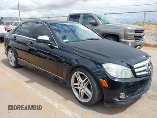 2009 Mercedes-Benz C 300 Sport with VIN WDDGF54X09F230297, listed as a IAAI auction lot 42615632 with 206,117 mi miles and . Bid and sale history available at DreamBid. Image 1.