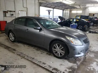 2011 Infiniti G25 Journey with VIN JN1DV6AP0BM602932, listed as a Copart auction lot 76875324 with 177,073 mi miles and Salvage Title. Bid and sale history available at carsss.com. Image 4.