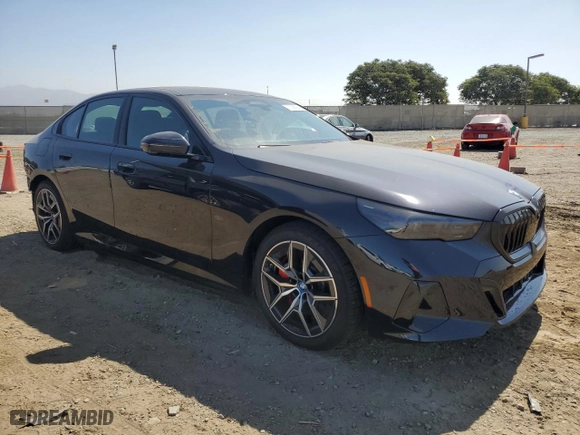 2024 BMW i5 eDrive40 with VIN WBY33FK04RCR21619, listed as a Copart auction lot 71286594 with NaN miles and Salvage Title. Bid and sale history available at carsss.com. Image 4.