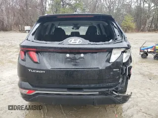 2024 Hyundai Tucson SEL with VIN 5NMJBCDE1RH358453, listed as a Copart auction lot 50507635 with 27,472 mi miles and Salvage Title. Bid and sale history available at carsss.com. Image 6.