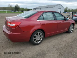 2007 Lincoln MKZ with VIN 3LNHM26T67R653507, listed as a Copart auction lot 54980585 with 157,247 mi miles and Clean Title. Bid and sale history available at carsss.com. Image 3.