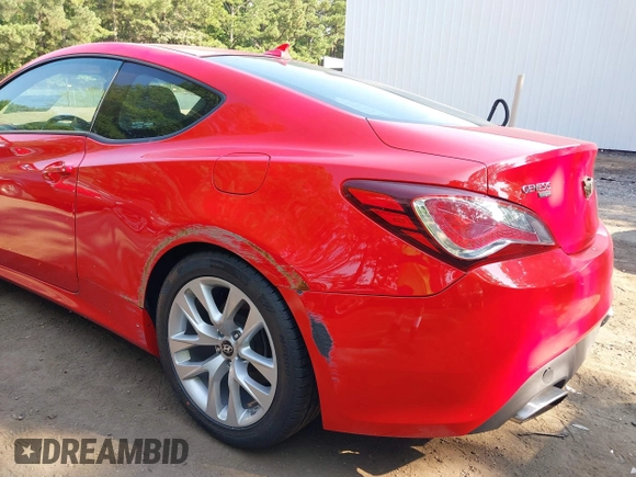 2016 Hyundai Genesis Coupe 3.8L Base with VIN KMHHT6KJ4GU132745, listed as a IAAI auction lot 42498729 with 153,572 mi miles and . Bid and sale history available at DreamBid. Image 6.
