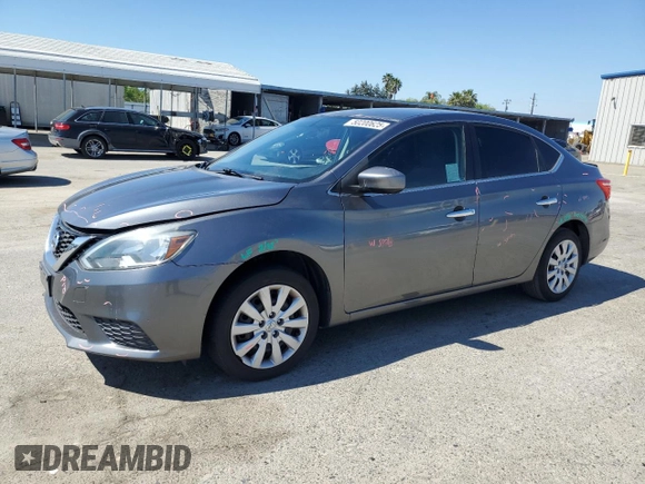 2016 Nissan Sentra SV with VIN 3N1AB7AP2GY210153, listed as a Copart auction lot 50200625 with 111,595 mi miles and Salvage Title. Bid and sale history available at DreamBid. Image 1.