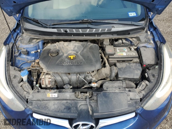 2016 Hyundai Elantra SE z VIN 5NPDH4AE6GH785732, wystawiony jako Copart lot #61589655 z przebiegiem 128 143 mil mil oraz Czysty tytuł • Clean title. Historia ofert i sprzedaży dostępna na DreamBid. Obrazek 11.