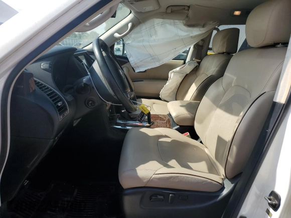 2019 Nissan Armada SV with VIN JN8AY2NC8K9581827, listed as a Copart auction lot 63227494 with 100,554 mi miles and Salvage Title. Bid and sale history available at carsss.com. Image 7.