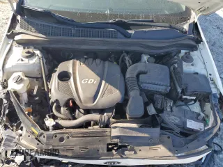 2015 Kia Optima LX with VIN KNAGM4A77F5540430, listed as a Copart auction lot 48704455 with 224,491 mi miles and Salvage Title. Bid and sale history available at carsss.com. Image 12.