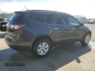 2017 Chevrolet Traverse LS z VIN 1GNKRFED8HJ186820, wystawiony jako Copart lot #46611905 z przebiegiem 119 833 mil mil oraz Nie do naprawy • Non repairable. Historia ofert i sprzedaży dostępna na DreamBid. Obrazek 3.