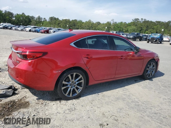 2016 Mazda 6 i Grand Touring with VIN JM1GJ1W5XG1474840, listed as a Copart auction lot 54019355 with 129,760 mi miles and Salvage Title. Bid and sale history available at DreamBid. Image 3.