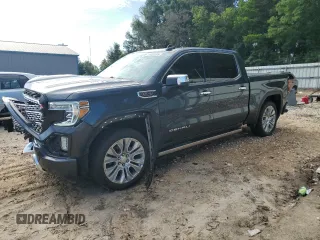 2021 GMC Sierra 1500 Denali z VIN 1GTU9FEL3MZ327572, wystawiony jako Copart lot #64091095 z przebiegiem 76 572 mil mil oraz Szkoda całkowita • Salvage title. Historia ofert i sprzedaży dostępna na DreamBid. Obrazek 1.