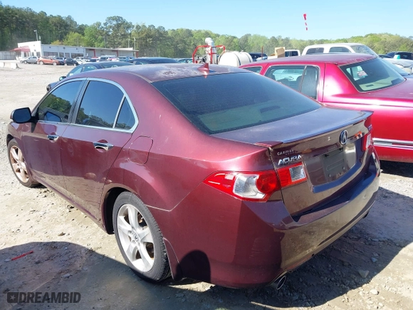 2009 Acura TSX with VIN JH4CU26679C035668, listed as a IAAI auction lot 42004785 with 115,160 mi miles. Bid and sale history available at carsss.com. Image 3.