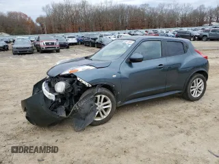 2014 Nissan Juke S with VIN JN8AF5MRXET358032, listed as a Copart auction lot 85811824 with 161,349 mi miles and Clean Title. Bid and sale history available at carsss.com. Image 1.