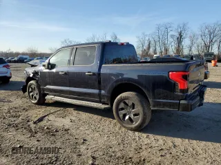 2024 Ford F-150 Lightning XLT with VIN 1FTVW3LK7RWG16730, listed as a Copart auction lot 48976315 with 3,529 mi miles and Salvage title. Bid and sale history available at DreamBid. Image 2.