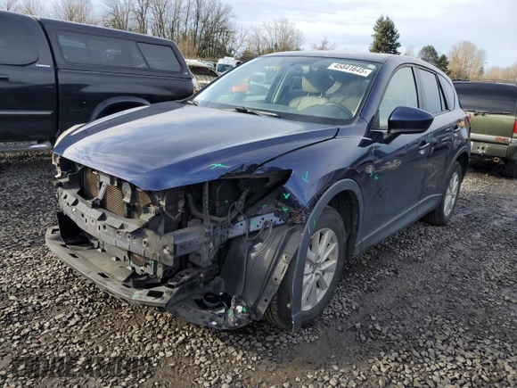 2013 Mazda CX-5 Touring with VIN JM3KE4CE0D0124520, listed as a Copart auction lot 45841645 with 136,244 mi miles and Salvage Title. Bid and sale history available at carsss.com. Image 1.
