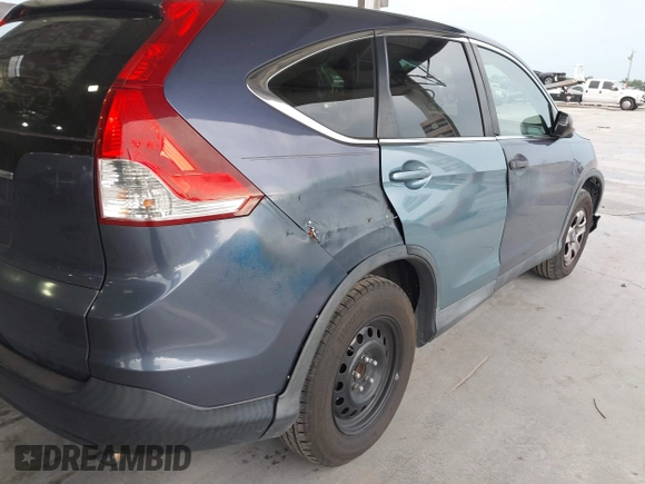 2013 Honda CR-V LX with VIN 3CZRM3H38DG708049, listed as a IAAI auction lot 42558031 with 183,542 mi miles and . Bid and sale history available at DreamBid. Image 6.