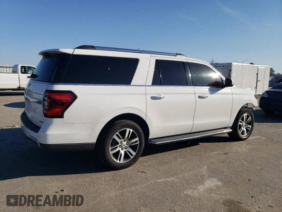 2022 Ford Expedition Max Limited with VIN 1FMJK1KT5NEA26076, listed as a Copart auction lot 43152995 with 80,413 mi miles and Salvage title. Bid and sale history available at DreamBid. Image 3.
