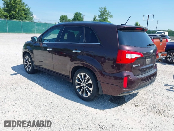 2014 Kia Sorento SX Limited with VIN 5XYKW4A76EG494568, listed as a IAAI auction lot 42655032 with 154,031 mi miles and . Bid and sale history available at DreamBid. Image 3.