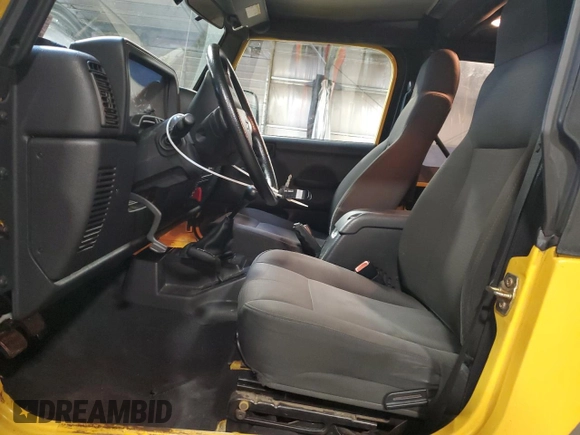 2006 Jeep Wrangler X with VIN 1J4FA39S86P700260, listed as a Copart auction lot 73819814 with 61,768 mi miles and Salvage Title. Bid and sale history available at carsss.com. Image 7.