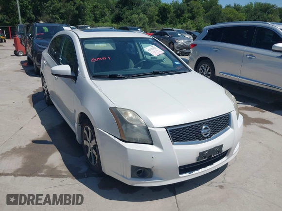 2012 Nissan Sentra S with VIN 3N1AB6AP8CL766355, listed as a IAAI auction lot 42525593 with 120,916 mi miles and . Bid and sale history available at DreamBid. Image 1.