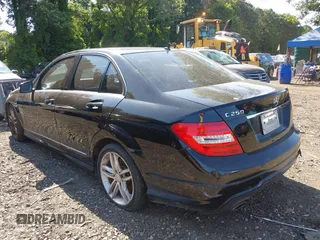 2014 Mercedes-Benz C 250 Sport with VIN WDDGF4HBXER303757, listed as a IAAI auction lot 42739717 with 110,738 mi miles and . Bid and sale history available at DreamBid. Image 3.