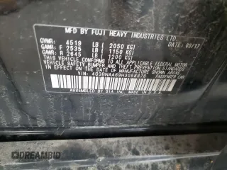 2017 Subaru Legacy z VIN 4S3BNAA69H3058878, wystawiony jako Copart lot #51809925 z przebiegiem 101 269 mil mil oraz Szkoda całkowita • Salvage title. Historia ofert i sprzedaży dostępna na DreamBid. Obrazek 13.