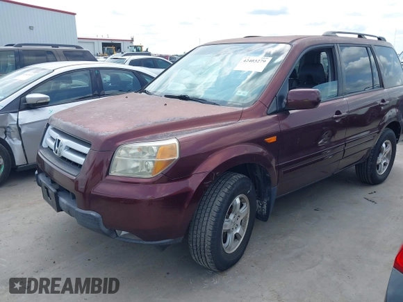 2007 Honda Pilot EX-L с VIN 5FNYF28547B042860, выставлен на аукционе IAAI как лот 42403279 с пробегом 228 834 миль миль и . История ставок и продаж доступна на DreamBid. Изображение 2.