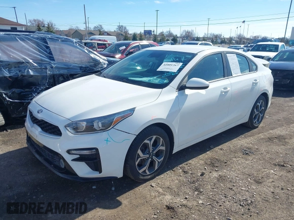2019 Kia Forte LXS with VIN 3KPF24AD1KE098981, listed as a IAAI auction lot 41801267 with 53,055 mi miles. Bid and sale history available at carsss.com. Image 20.