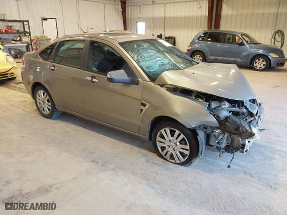 2008 Ford Focus SE with VIN 1FAHP35N68W218575, listed as a IAAI auction lot 41723710 with NaN miles. Bid and sale history available at carsss.com. Image 1.