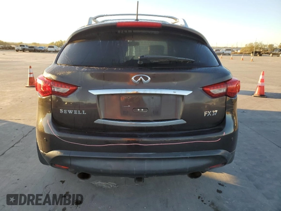 2013 Infiniti FX z VIN JN8CS1MU3DM140055, wystawiony jako Copart lot #80255094 z przebiegiem 153 575 mil mil oraz Szkoda całkowita • Salvage title. Historia ofert i sprzedaży dostępna na DreamBid. Obrazek 6.