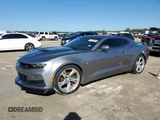 2020 Chevrolet Camaro 2SS z VIN 1G1FH1R76L0125493, wystawiony jako Copart lot #43374675 z przebiegiem Nie podano mil oraz Szkoda całkowita • Salvage title. Historia ofert i sprzedaży dostępna na DreamBid. Obrazek 1.