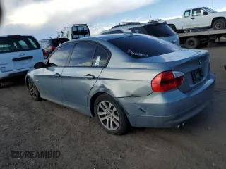 2007 BMW 3 Series 328xi with VIN WBAVC93587KX57667, listed as a Copart auction lot 45929745 with 129,137 mi miles and Salvage title. Bid and sale history available at DreamBid. Image 2.