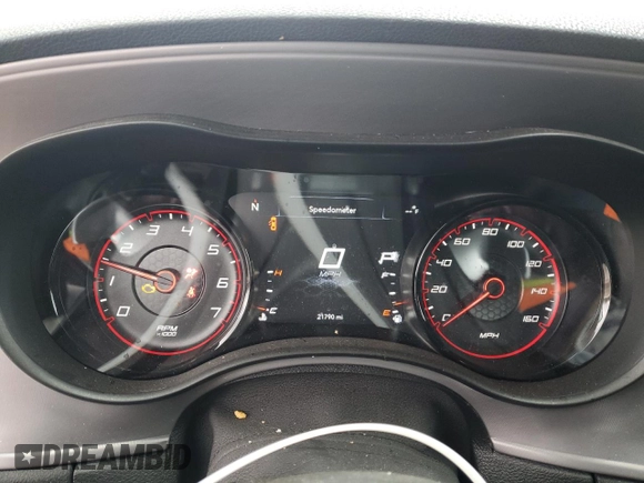 2023 Dodge Charger R/T with VIN 2C3CDXCT8PH655985, listed as a Copart auction lot 44718585 with 21,790 mi miles and Salvage Title. Bid and sale history available at carsss.com. Image 9.